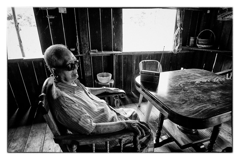 Khmer Rouge leader Noun Chea at home
