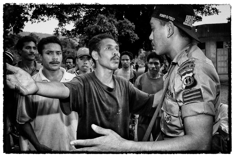 East Timor election violence